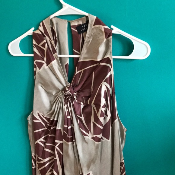 Robert Rodriguez 100% Silk Cinched Dress - Picture 2 of 7